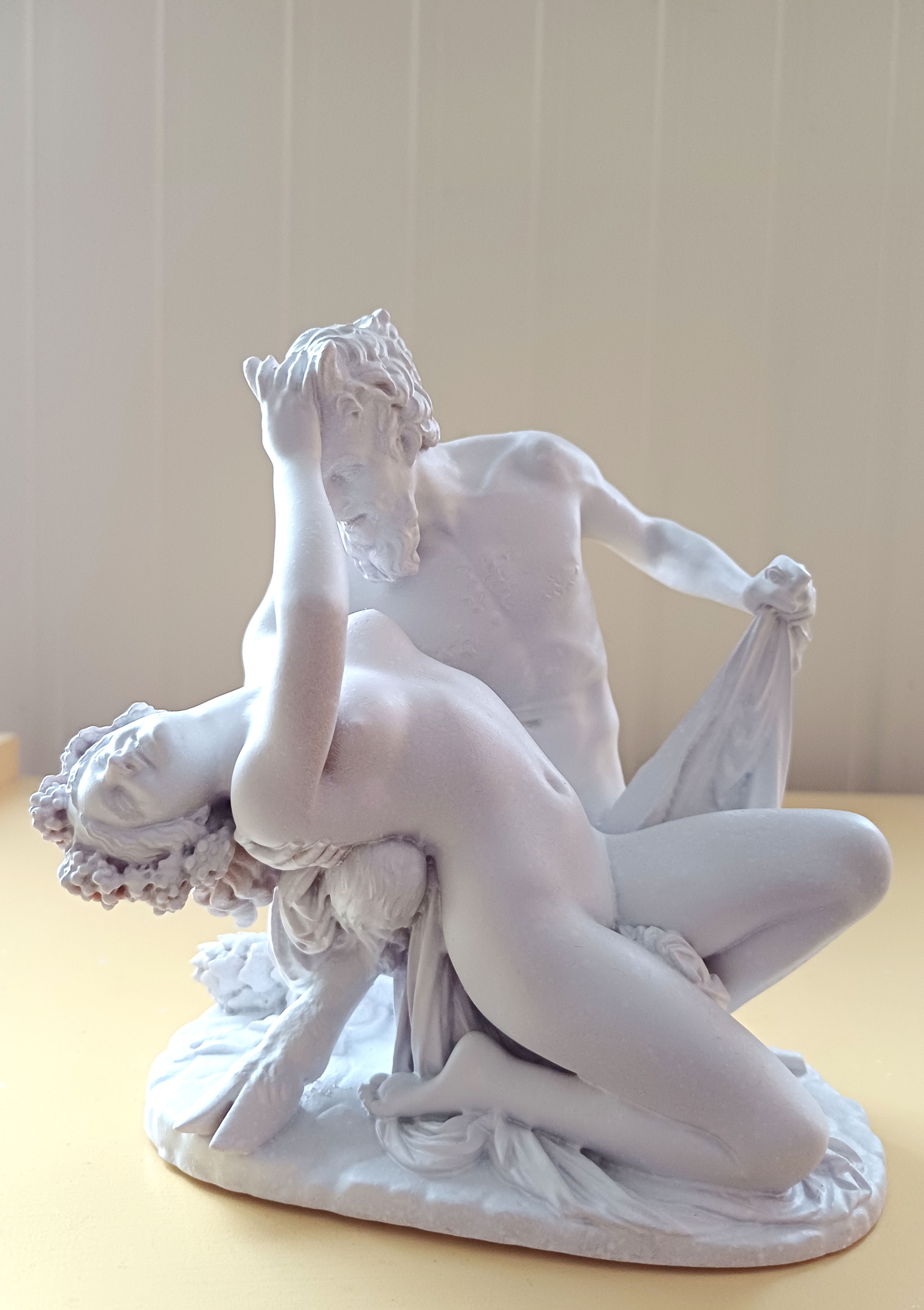 Satyre et Bacchante Louvre Paris
